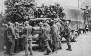 Sojusznicy idą na pomoc Belgii, 1940, 1940 autorstwa Unbekannt