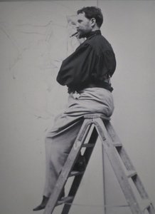 Alfons Mucha, 1896. autorstwa Unbekannt