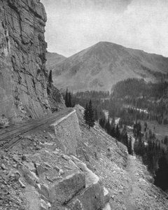 Przełęcz Alpejska, Kolorado, USA, ok. 1900. autorstwa Unbekannt