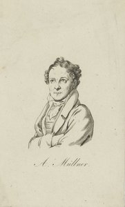 Amandus Gottfried Adolf Muellner 1774-1829 , 1810-1820. autorstwa Unbekannt