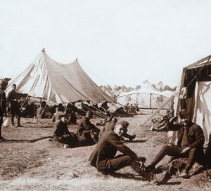 Obóz amerykański, Melette, Francja, c1914-c1918 autorstwa Unbekannt