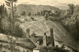 Amesbury, Patrząc na obóz Wespazjanów, 1898. autorstwa Unbekannt