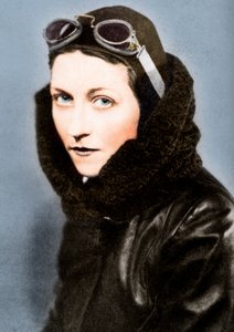 Amy Johnson, pilot, ok. 1930 1936 autorstwa Unbekannt