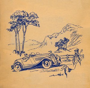 Przednia okładka Albumu samochodów, c1936 autorstwa Unbekannt