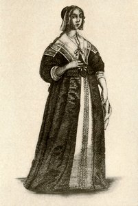 Angielka w stroju domowym, 1640, 1937. autorstwa Unbekannt