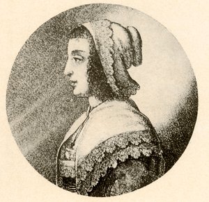 Angielka w czepku i chuście obszytych koronką Vandyke, 1640, 1937. autorstwa Unbekannt