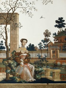 „Piękno orientalne”, chiński, ok. 1760 r. autorstwa Unbekannt