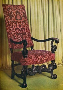 Fotel tapicerowany, c1680 autorstwa Unbekannt