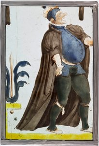Aktor deklamujący, ca. 1600. autorstwa Unbekannt