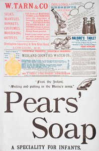 Strona reklamowa w Yuletide, 1882 autorstwa Unbekannt