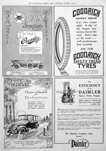 Strona reklamowa w Illustrated London News, Boże Narodzenie, 1916 autorstwa Unbekannt