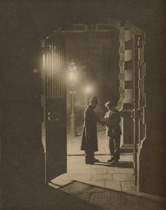 Incydent w stoczni w godzinach nocnych, ok. 1935. autorstwa Unbekannt