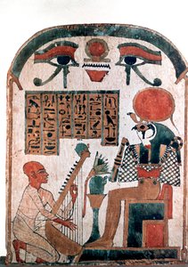 Staroegipska stela, XI-X wiek pne autorstwa Unbekannt