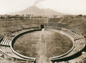 Anfiteatro, Pompeje, Włochy, ok. 1900 autorstwa Unbekannt