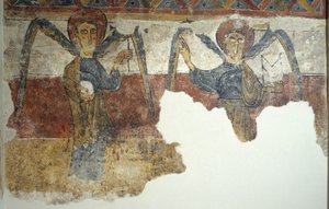 Anioły z Santa Maria de Taüll autorstwa Unbekannt