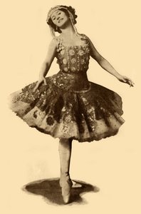 Ana Pawłowa, 1910. autorstwa Unbekannt