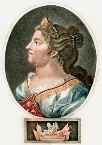 Anna, królowa Wielkiej Brytanii, c1796 autorstwa Unbekannt