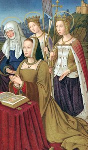 Anna Bretanii 1476-1514, księżna Bretanii i królowa Francji autorstwa Unbekannt