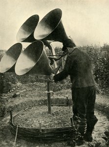 Urządzenie przeciwlotnicze, I wojna światowa, 1914-1918, c1920. autorstwa Unbekannt