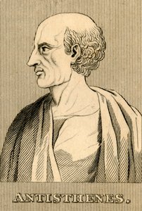 Antystenes, c445-365 pne, 1830. autorstwa Unbekannt