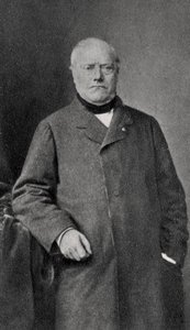 Antoine-Louis Barye, francuski rzeźbiarz, 1862 autorstwa Unbekannt