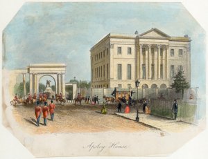 Apsley House, Hyde Park Corner, Londyn, 1850 autorstwa Unbekannt