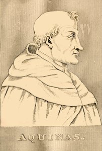 Akwinata, 1225-1274, 1830. autorstwa Unbekannt