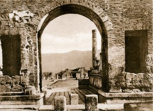 Łuk Nerona, Pompeje, Włochy, ok. 1900 autorstwa Unbekannt