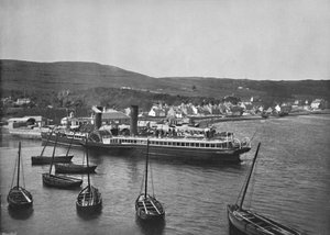 Ardrishaig - Parowiec Columba przy Ardrishaig Quay, 1895 autorstwa Unbekannt