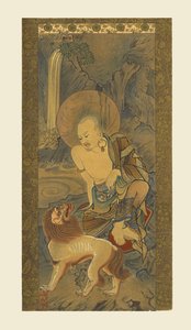 Arhat, Japończycy, późny okres Kamakura, XIV wiek, 1886 autorstwa Unbekannt