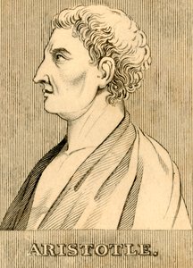 Arystoteles, 384-322 pne, 1830. autorstwa Unbekannt