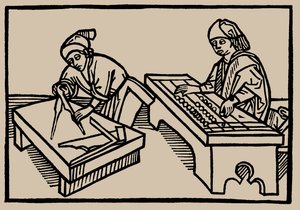 Arytmetyka i geometria. Z lustra ludzkiego życia Rodericus Zamorensis, 1479 autorstwa Unbekannt