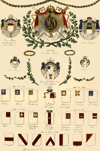 Ramiona Cesarstwa Francuskiego i szlachty cesarskiej, 1806, 1921. autorstwa Unbekannt