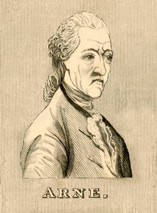 Arne, 1710-1778, 1830. autorstwa Unbekannt