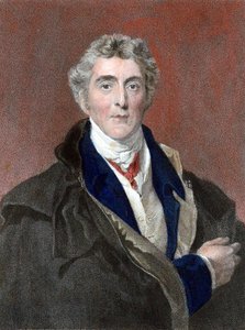 Arthur Wellesley, 1. książę Wellington, brytyjski żołnierz i mąż stanu autorstwa Unbekannt