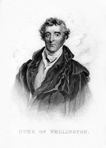 Arthur Wellesley, 1. książę Wellington, brytyjski żołnierz i mąż stanu, XIX wiek autorstwa Unbekannt
