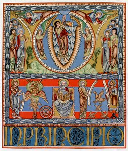Wniebowstąpienie, c1155 autorstwa Unbekannt