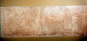 Aszurnasirpal II, król Asyrii, ok. IX w. p.n.e. autorstwa Unbekannt
