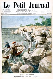 Zamach na M.Pouzeta, 1901 autorstwa Unbekannt