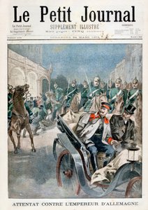Atak na cesarza Niemiec, 1901 autorstwa Unbekannt