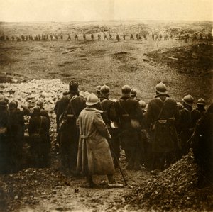 Atak na Douaumont, północna Francja, grudzień 1916 autorstwa Unbekannt