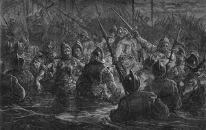 Atak na Porto Rico, 1797, ok. 1880 autorstwa Unbekannt