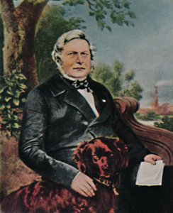 August Borsig 1804-1854. - Obraz Krugera, 1934. autorstwa Unbekannt