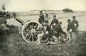 Artyleria austriacka w polu, 1919. autorstwa Unbekannt