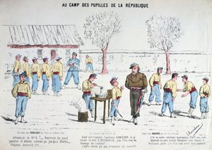 W Obozie Uczniowskim Republiki, 1871. autorstwa Unbekannt