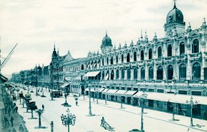 Avenida Central, Rio de Janeiro, Brazylia, ok. 1900 autorstwa Unbekannt