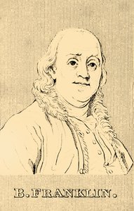 B. Franklina, 1706-1790, 1830. autorstwa Unbekannt