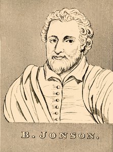 B. Jonson, ok. 1572-1637, 1830. autorstwa Unbekannt