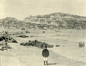 Back Beach, Sorrento, Wiktoria, 1901. autorstwa Unbekannt