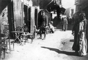 Bazar w Bagdadzie, 1918 autorstwa Unbekannt